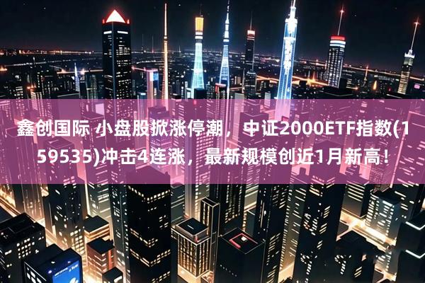 鑫创国际 小盘股掀涨停潮，中证2000ETF指数(159535)冲击4连涨，最新规模创近1月新高！